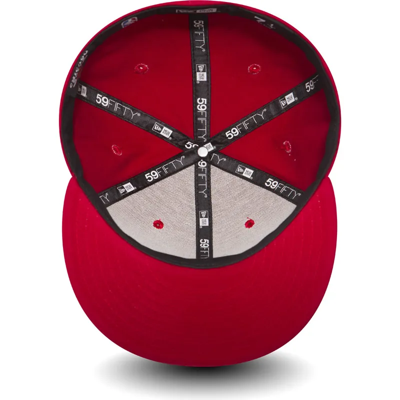 mutsid-lame-punane-liibuv-59fifty-chain-stitch-chicago-bulls-nba-new-era