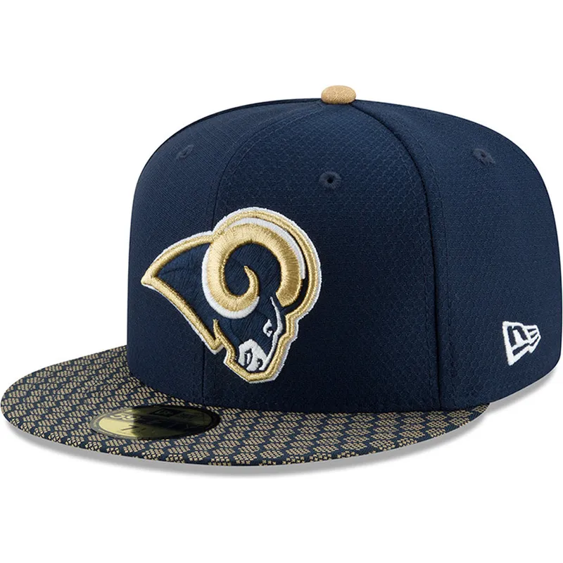 mutsid-lame-sinine-liibuv-59fifty-sideline-los-angeles-rams-nfl-new-era