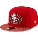 cap-lame-red-ajustada-59fifty-sideline-san-francisco-49ers-nfl-new-era