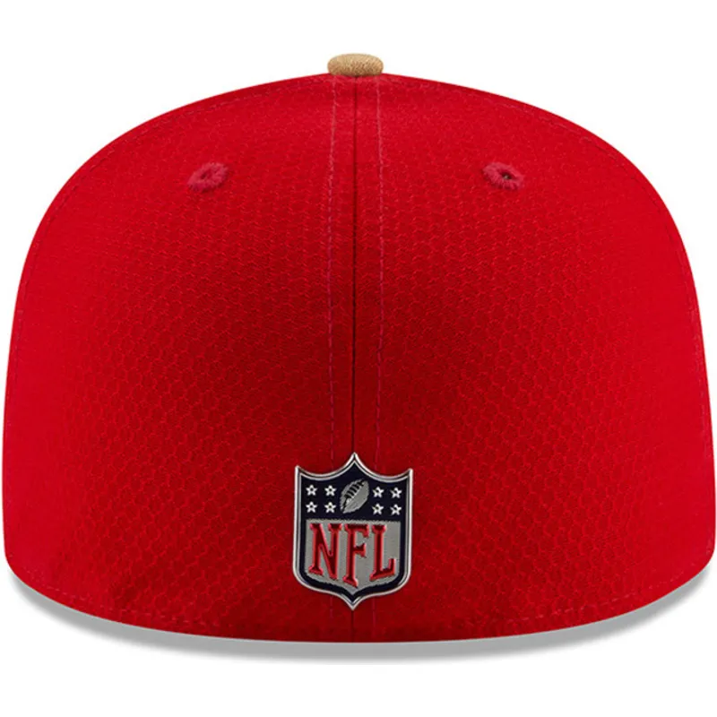 cap-lame-red-ajustada-59fifty-sideline-san-francisco-49ers-nfl-new-era