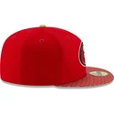 cap-lame-red-ajustada-59fifty-sideline-san-francisco-49ers-nfl-new-era