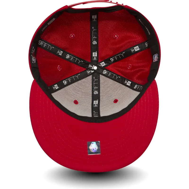 mutsid-lame-punane-snapback-9fifty-mesh-chicago-bulls-nba-new-era