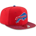 mutsid-lame-punane-snapback-9fifty-sideline-buffalo-bills-nfl-new-era