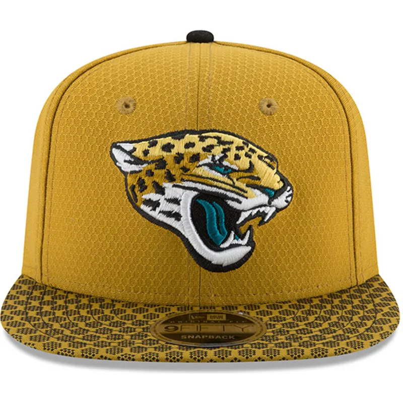 mutsid-lame-kollane-snapback-9fifty-sideline-jacksonville-jaguars-nfl-new-era