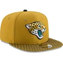 mutsid-lame-kollane-snapback-9fifty-sideline-jacksonville-jaguars-nfl-new-era
