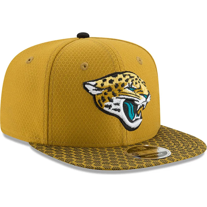 mutsid-lame-kollane-snapback-9fifty-sideline-jacksonville-jaguars-nfl-new-era