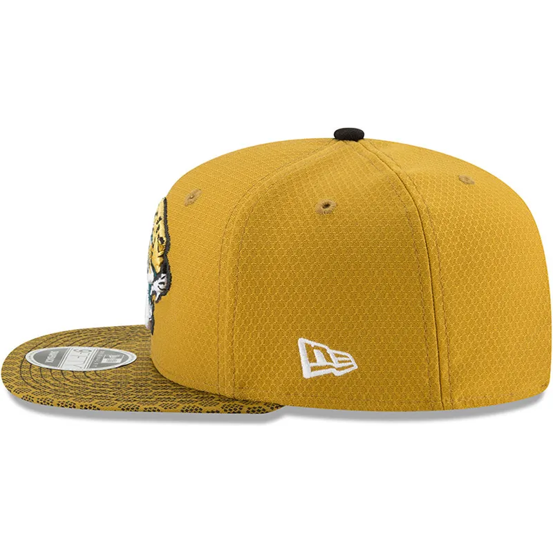 mutsid-lame-kollane-snapback-9fifty-sideline-jacksonville-jaguars-nfl-new-era
