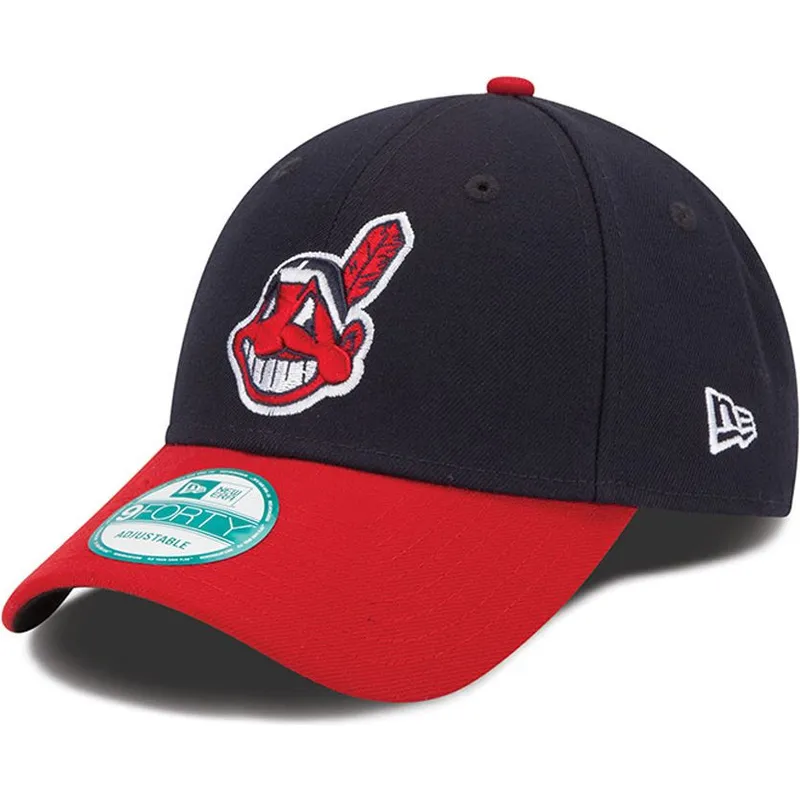 mutsid-kumer-must-reguleeritav-9forty-the-league-cleveland-indians-mlb-new-era