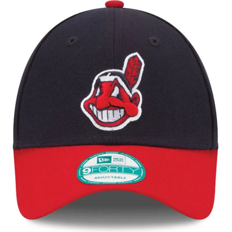 mutsid-kumer-must-reguleeritav-9forty-the-league-cleveland-indians-mlb-new-era