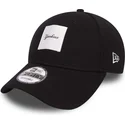 mutsid-kumer-must-reguleeritav-9forty-satin-patch-new-york-yankees-mlb-new-era