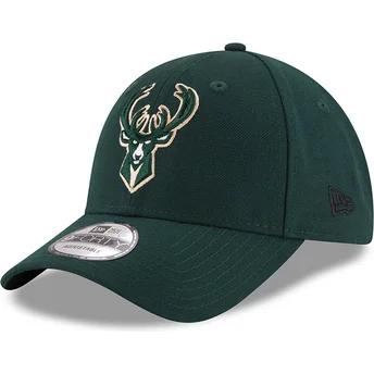 Mütsid kumer roheline reguleeritav 9FORTY The League Milwaukee Bucks NBA New Era