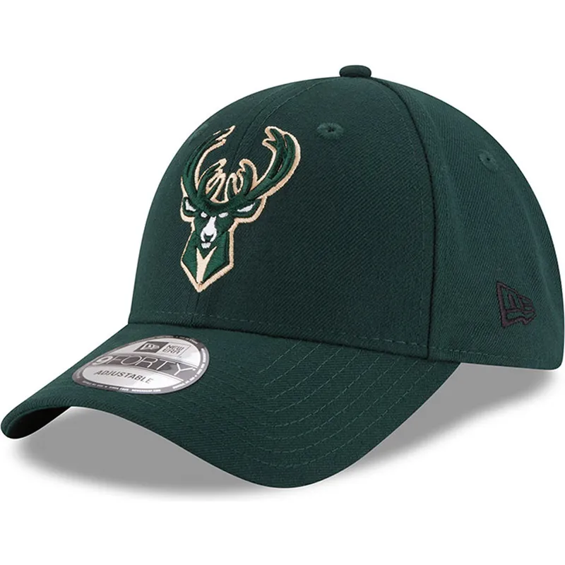 cap-kumer-green-adjustable-strap-9forty-the-league-milwaukee-bucks-nba-new-era