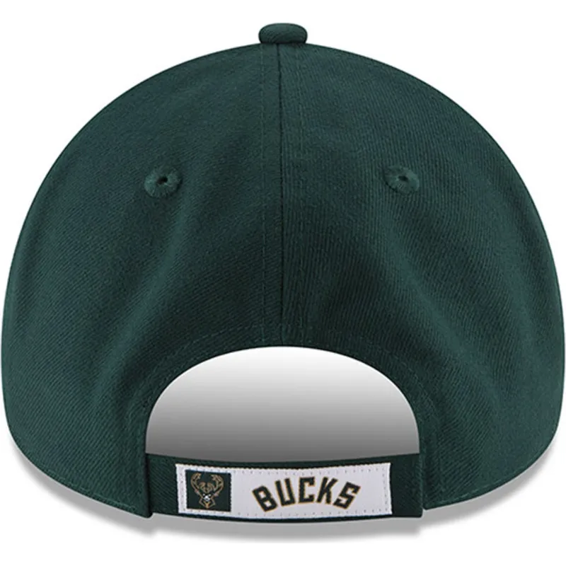 cap-kumer-green-adjustable-strap-9forty-the-league-milwaukee-bucks-nba-new-era