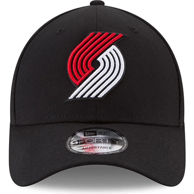 cap-kumer-black-adjustable-strap-9forty-the-league-portland-trail-blazers-nba-new-era