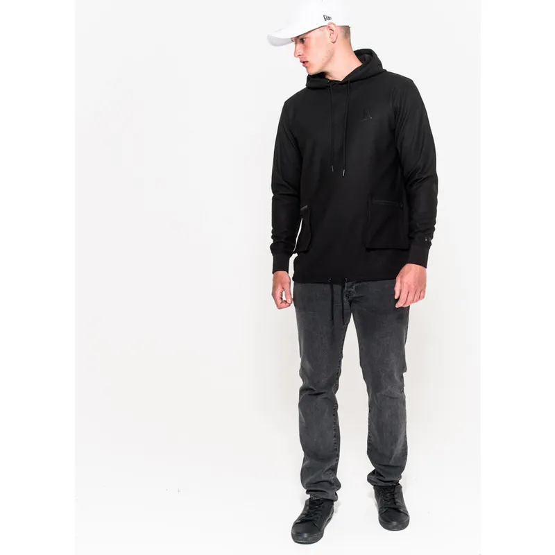 dressipluusid-kapuutsiga-must-pullover-hoody-stealth-new-york-yankees-mlb-new-era