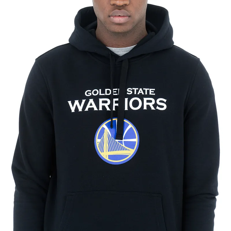 dressipluusid-kapuutsiga-must-pullover-hoody-golden-state-warriors-nba-new-era