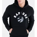 dressipluusid-kapuutsiga-must-pullover-hoody-toronto-raptors-nba-new-era
