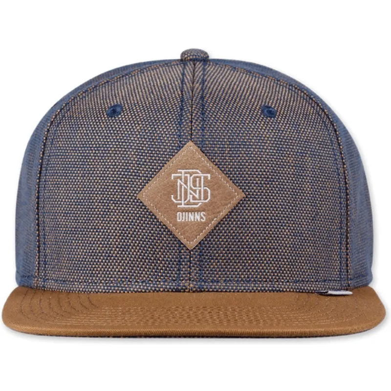 mutsid-6-paneeli-sinine-snapback-2tone-oxford-djinns