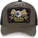 mutsid-kumer-pruun-snapback-truck06-von-dutch