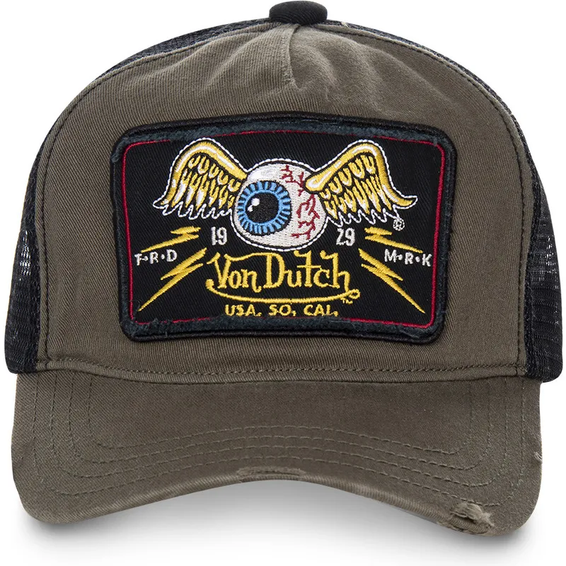 mutsid-kumer-pruun-snapback-truck06-von-dutch