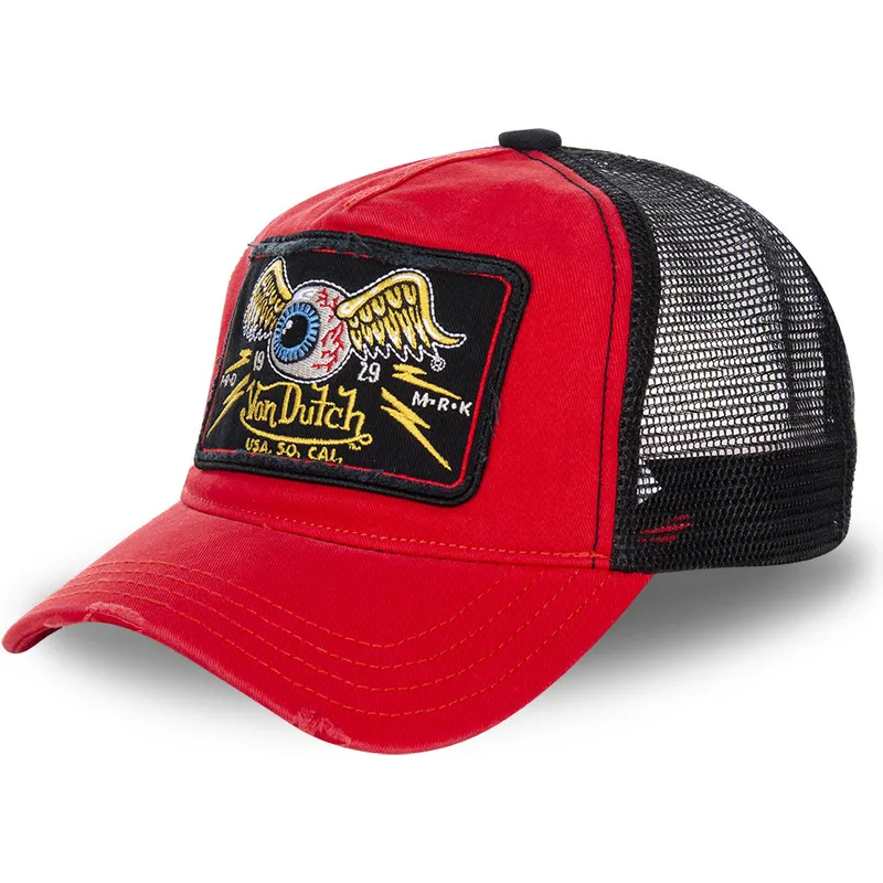 mutsid-kumer-punane-snapback-truck05-von-dutch