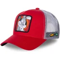 mutsid-kumer-punane-snapback-bug1-bugs-bunny-looney-tunes-capslab