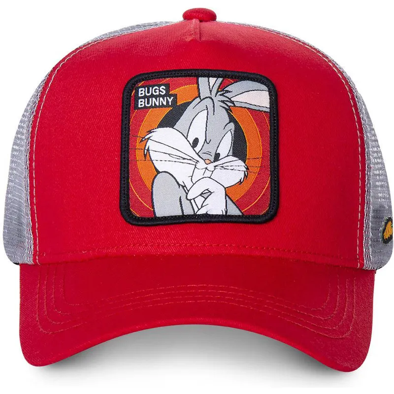 mutsid-kumer-punane-snapback-bug1-bugs-bunny-looney-tunes-capslab