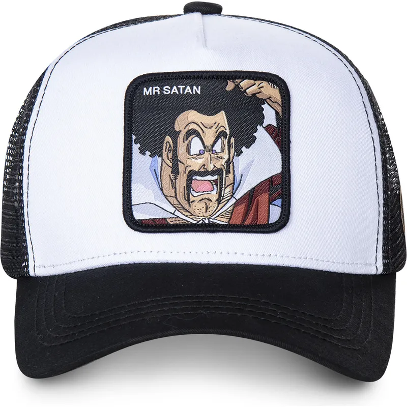 mutsid-kumer-valge-snapback-sat1-mr-satan-dragon-ball-capslab