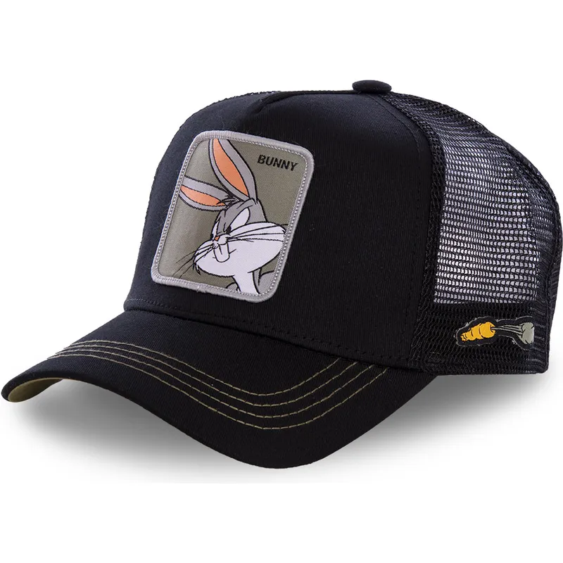cap-kumer-black-snapback-bugs-bunny-looney-tunes-capslab