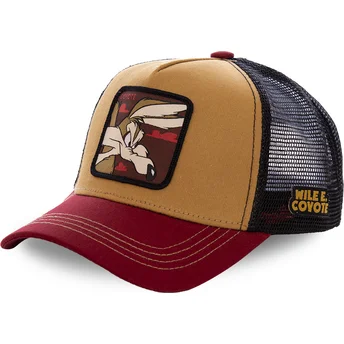 Mütsid kumer veok pruun snapback , Coyote COY2 Looney Tunes Coyote Looney Tunes Capslab