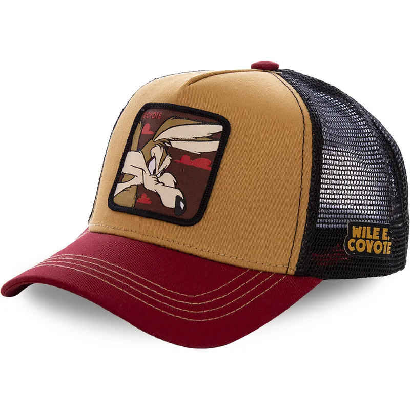 mutsid-kumer-veok-pruun-snapback-coyote-coy2-looney-tunes-coyote-looney-tunes-capslab