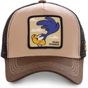 mutsid-kumer-pruun-snapback-roa2-teetriip-looney-tunes-capslab