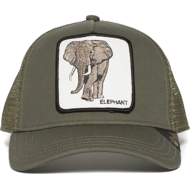 mutsid-kumer-roheline-snapback-elephant-the-farm-goorin-bros