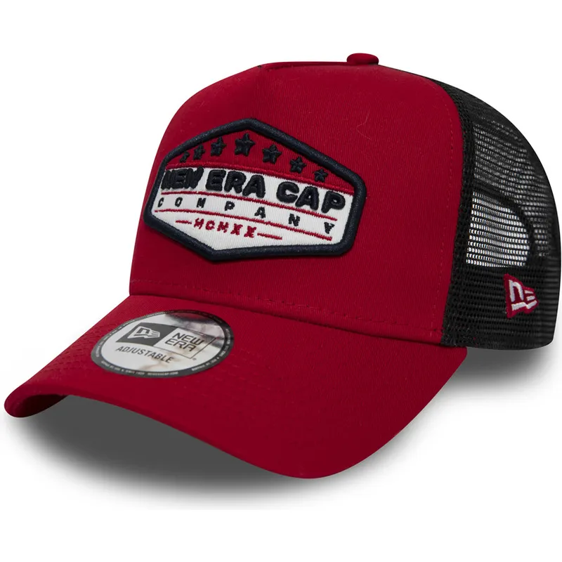 mutsid-kumer-punane-snapback-patch-a-frame-new-era