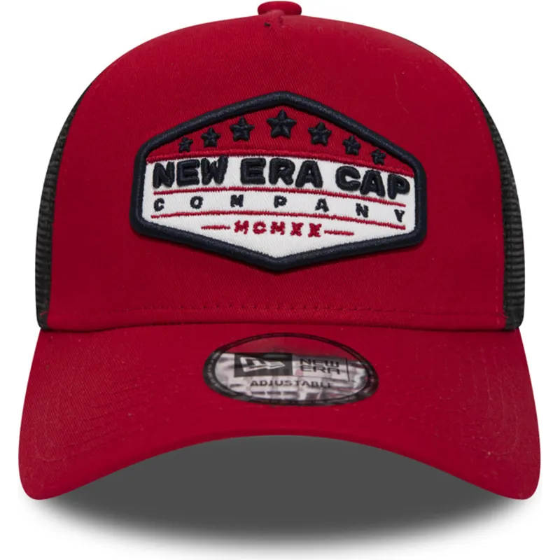 mutsid-kumer-punane-snapback-patch-a-frame-new-era