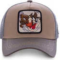 mutsid-kumer-pruun-snapback-tasmaania-kurat-looney-tunes-capslab