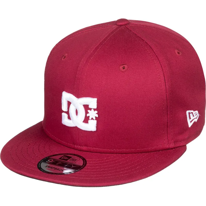 mutsid-lame-punane-snapback-empire-fielder-dc-shoes