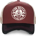 mutsid-kumer-punane-snapback-bor-von-dutch