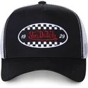 von-dutch-fin-bla-black-and-white-trucker-hat