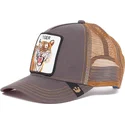 mutsid-kumer-pruun-snapback-eye-of-the-tiger-the-farm-goorin-bros