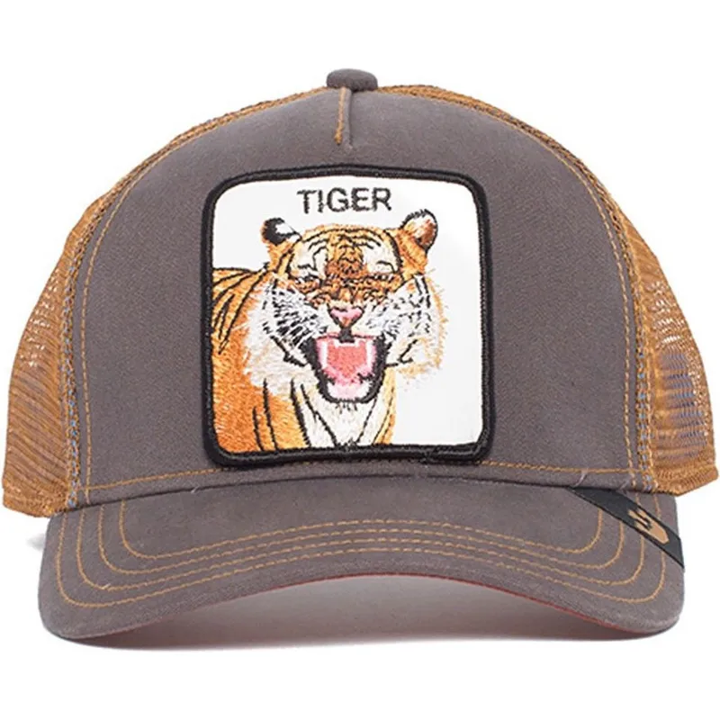 mutsid-kumer-pruun-snapback-eye-of-the-tiger-the-farm-goorin-bros