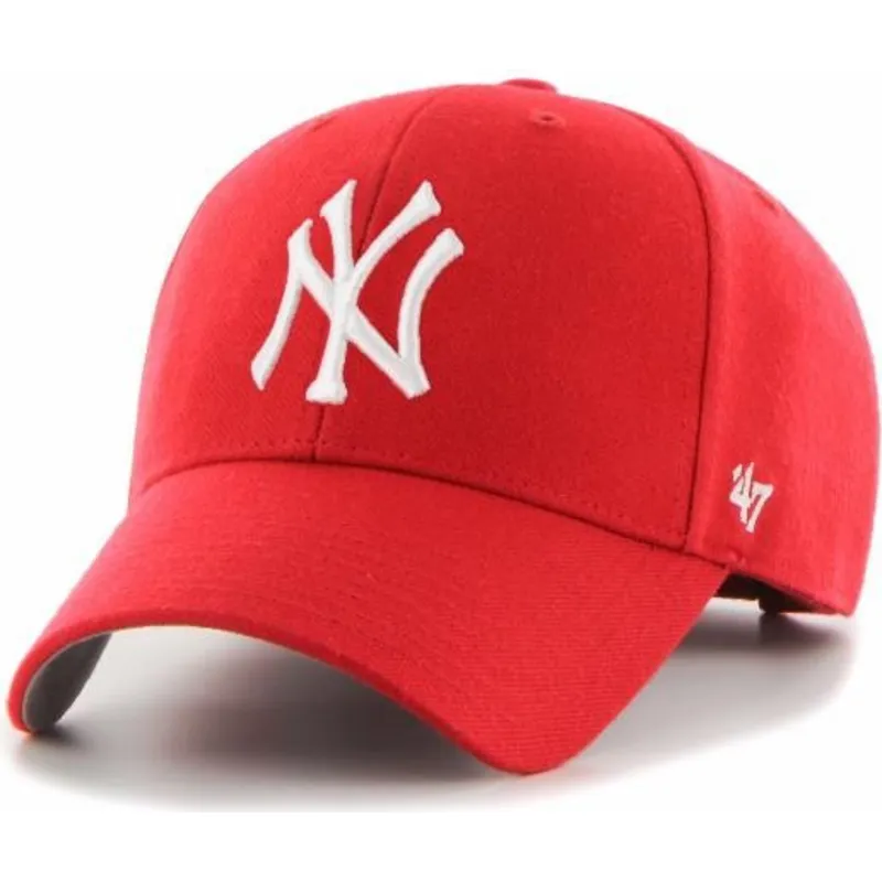 mutsid-kumer-punane-reguleeritav-lastele-mvp-new-york-yankees-mlb-47-brand