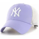 mutsid-kumer-violetne-snapback-lavanda-mvp-flagship-new-york-yankees-mlb-47-brand