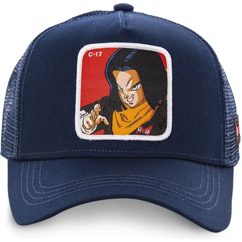 mutsid-kumer-meresinine-snapback-androide-c17a-c-17-dragon-ball-capslab