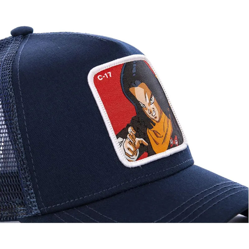 mutsid-kumer-meresinine-snapback-androide-c17a-c-17-dragon-ball-capslab