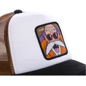 mutsid-kumer-valge-snapback-kam3m-meister-roshi-dragon-ball-capslab
