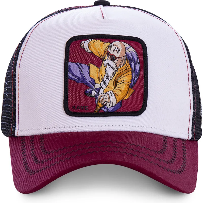 mutsid-kumer-valge-snapback-kam7-meister-roshi-dragon-ball-capslab