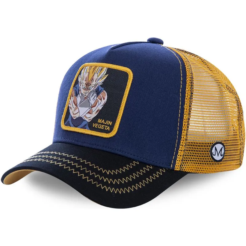 cap-kumer-navy-blue-snapback-vegeta-dragon-ball-capslab cap-kumer-navy-blue-snapback-vegeta-dragon-ball-capslab