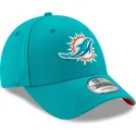 mutsid-kumer-sinine-reguleeritav-9forty-the-league-miami-dolphins-nfl-new-era