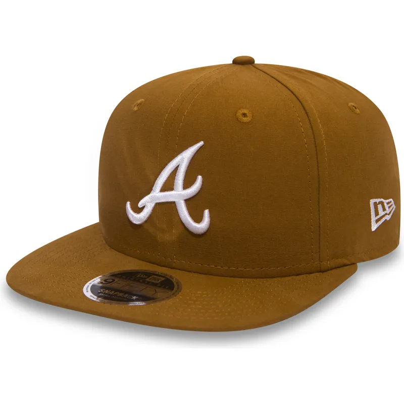 mutsid-lame-pruun-snapback-9fifty-essential-lightweight-atlanta-braves-mlb-new-era